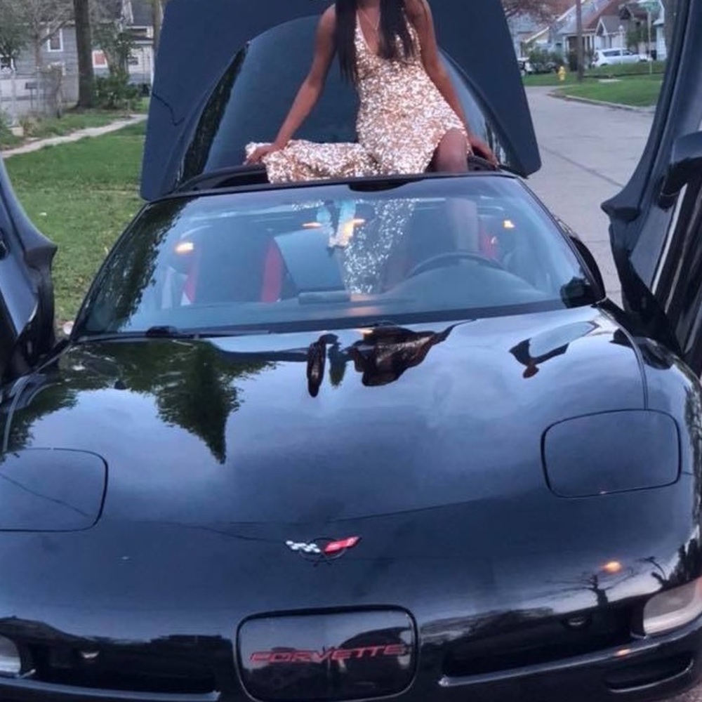 Sherri Hill Gold prom dress/special occasion dress